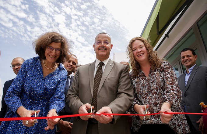 Le ministre de la Santé inaugure de capacités de production réalisées par Sanofi Tunisie sur son site industriel de Megrine. 