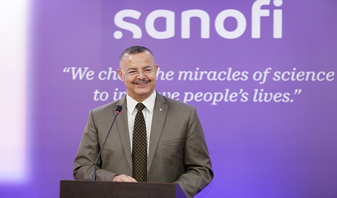 Le ministre de la Santé inaugure de capacités de production réalisées par Sanofi Tunisie sur son site industriel de Megrine. 