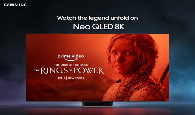 Samsung et Prime Video donnent vie à la série « The Lord of the Rings : Rings of Power » en « 8K »