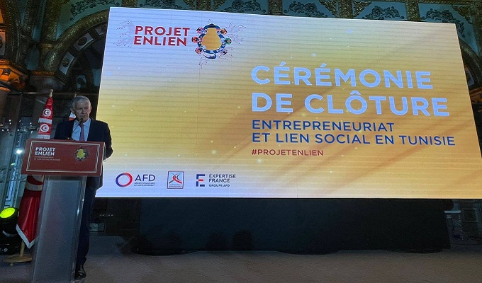 Clôture du projet EnLien dans le cadre du partenariat entre la CDC et le Groupe AFD en faveur de l’entrepreneuriat en Tunisie 