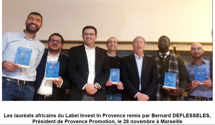 Provence Promotion met à l’honneur cinq entrepreneurs africains