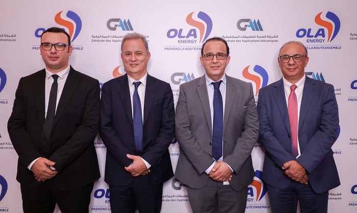 OLA Energy Tunisie et GAM Tunisie signent un contrat de partenariat pour la distribution des lubrifiants