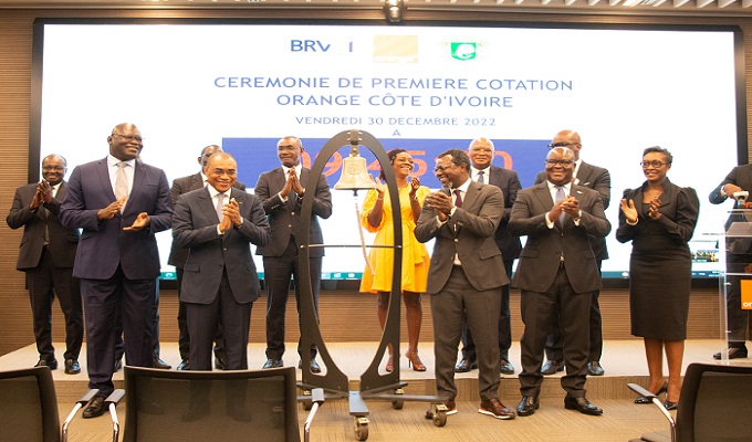 ORANGE CÔTE D’IVOIRE admis à la cote de la BRVM