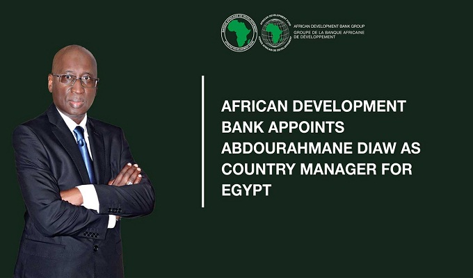 Abdourahmane Diaw nommé chef de bureau pays pour l’Égypte de la Banque africaine de développement