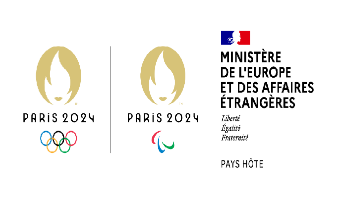 Paris 2024, les ambassades de France et collectivités d’outre-mer labellisées « Terre de Jeux 2024 » organisent un Relais autour du monde pendant 24h