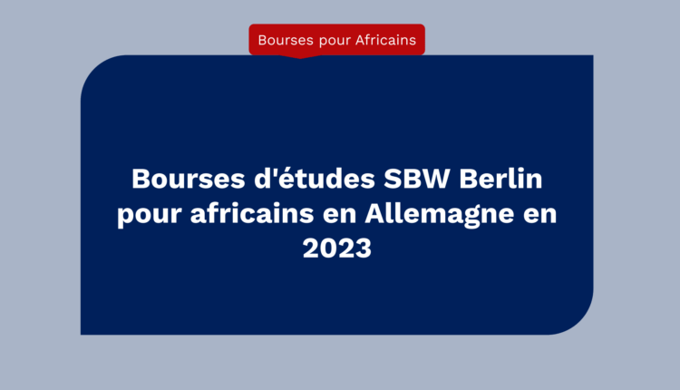 L’Allemagne propose des bourses universitaires aux jeunes du Tchad, RDC, Niger, Nigeria et Togo