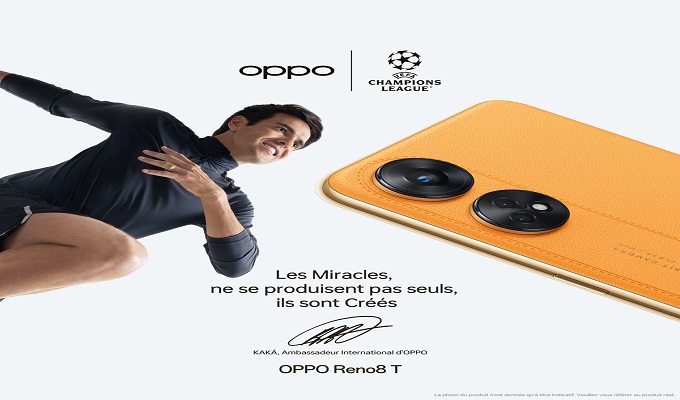 OPPO annonce Kaká comme ambassadeur international de la marque