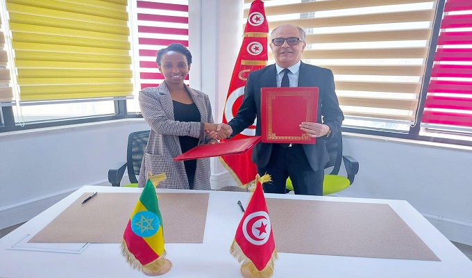 Signature d’une convention de partenariat entre la Poste Tunisienne et EthioPost