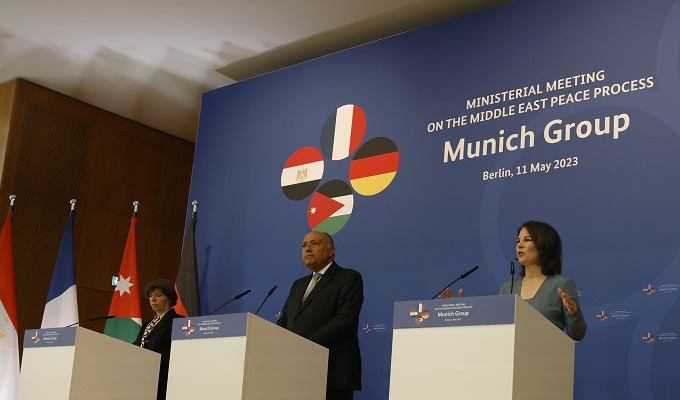 Réunion ministérielle du groupe de Munich sur le processus de paix au Proche-Orient
