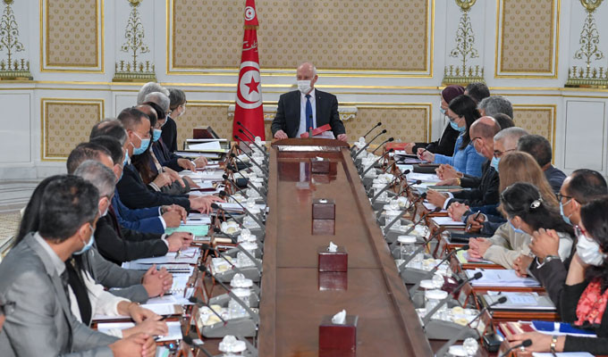 Tunisie conseil des ministres