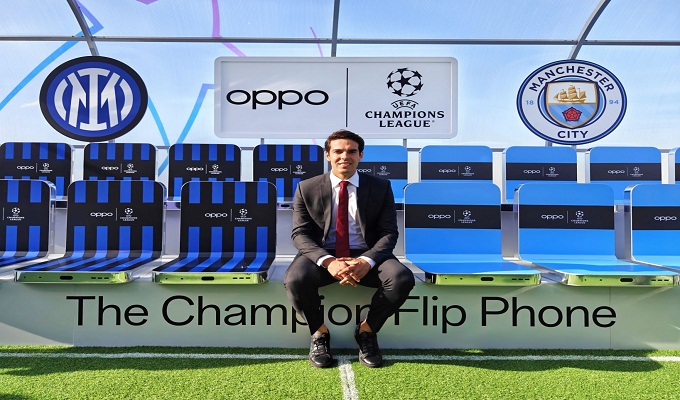 OPPO et son ambassadeur mondial Kaká inspirent des miracles avec des expériences inégalées lors de la finale de la Ligue des champions de l'UEFA 2023 