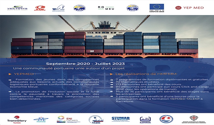 Cloture du Projet YEPMED YOUTH EMPLOYMENT IN PORTS OF THE MEDITERRANEAN