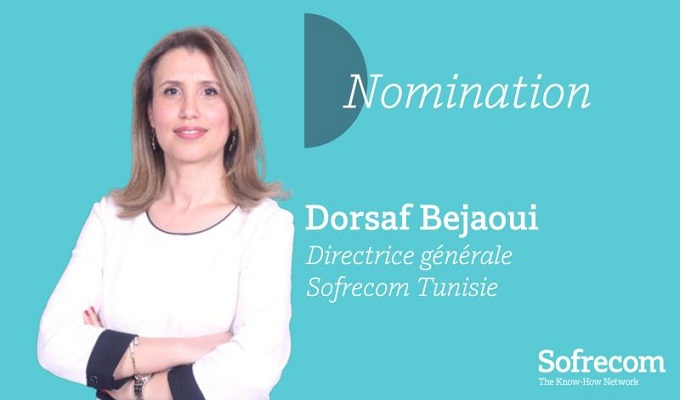 Dorsaf Bejaoui : à la tête de Sofrecom Tunisie