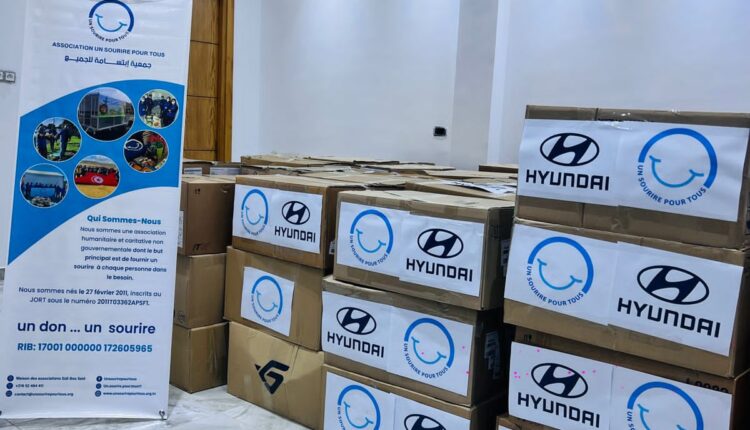 Hyundai Tunisie et l’association Un Sourire Pour Tous ensemble pour le Couffin de Ramadan-5