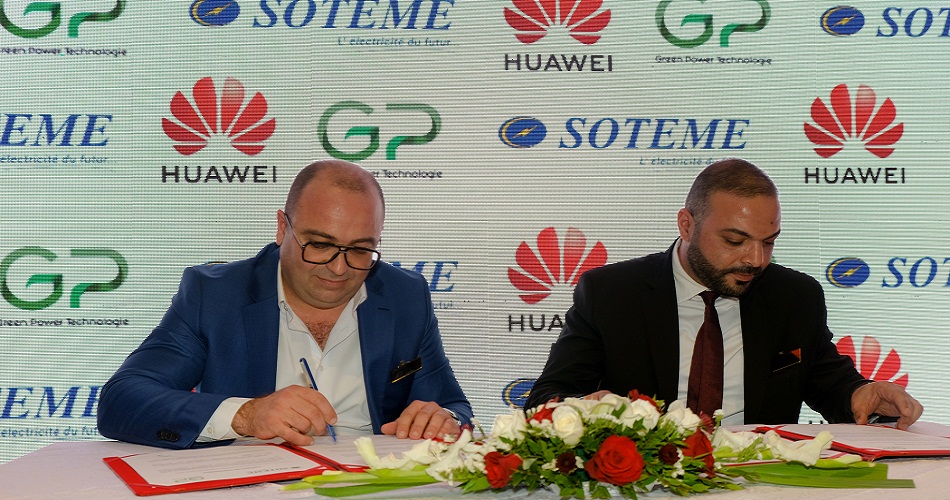 Green Power Technologie signe un accord de partenariat avec Soteme, pour la distribution des solutions Huawei,Fusionsolar en Tunisie