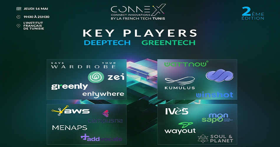 La French Tech Tunis annonce la nouvelle édition des CONNEX pour promouvoir un avenir durable 