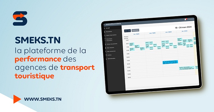 SMEKS.tn la solution d'optimisation du parc de transport touristique à l’échelle nationale