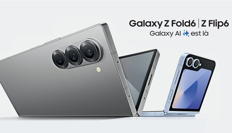 galaxy z fold6 et z flip6 main