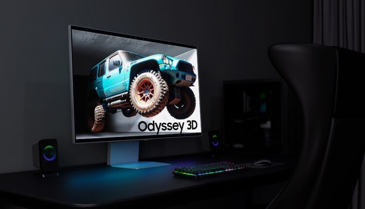 samsung dévoile son moniteur de gaming odyssey 3d à la gamescom 2024