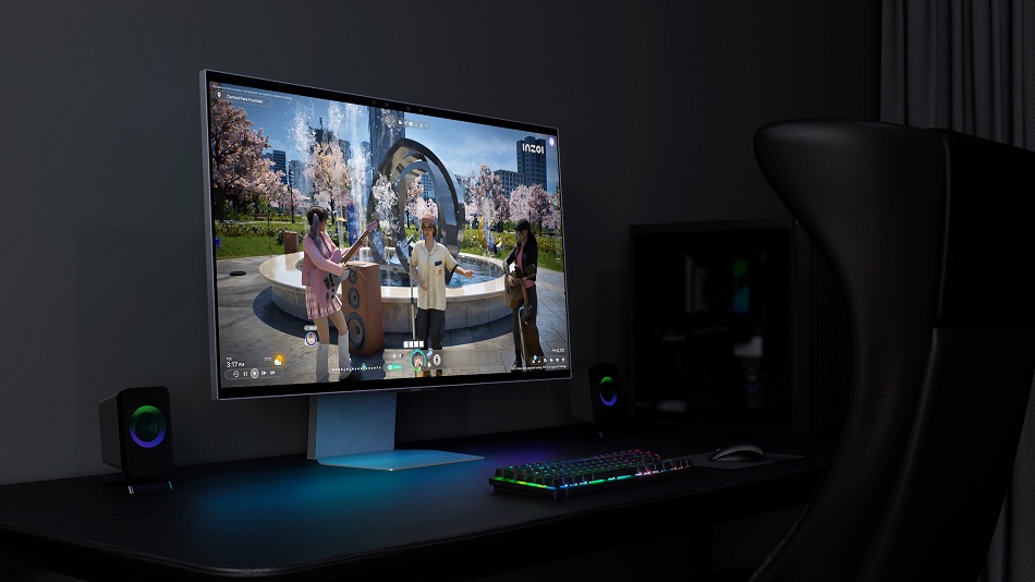 samsung dévoile son moniteur de gaming odyssey 3d à la gamescom 2024