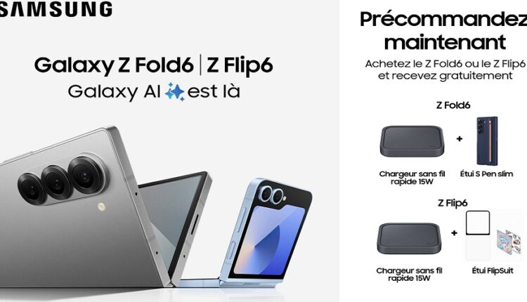 samsung galaxy z fold6 et z flip6 propulses par galaxy ai vers de nouveaux sommets