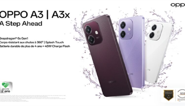 oppo dévoile, en tunisie, ses nouveaux smartphones a3 et a3x