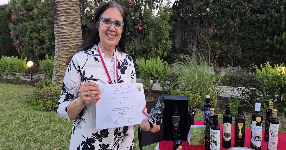 huile d'olive oueslati de kairouan au concours européen eiooc 2025 1