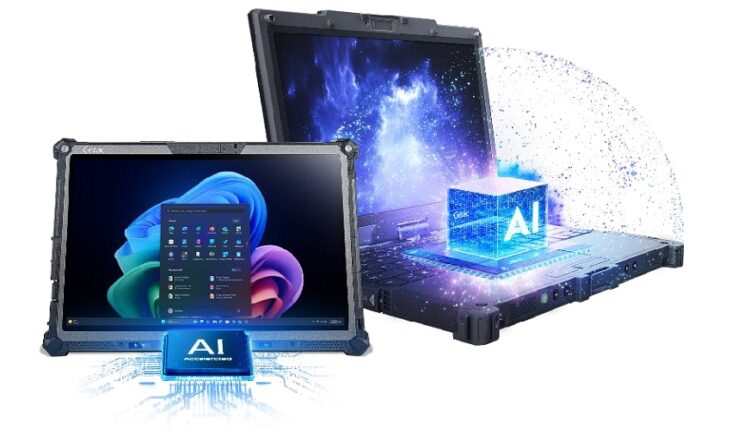 getac élargit sa gamme de solutions durcies avec le nouvel ordinateur portable v120 et la tablette f120 ai ready