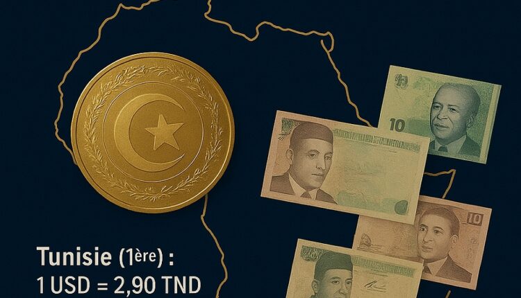dinars tunisien vs monnaies africain 1