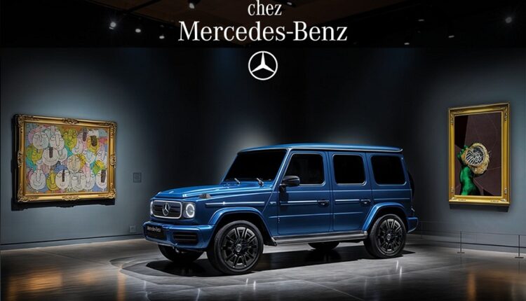 l'art s'invite chez mercedes benz