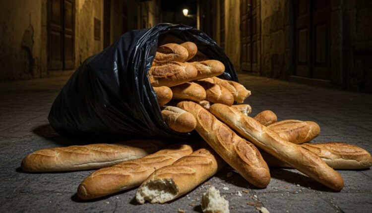 gaspillage du pain