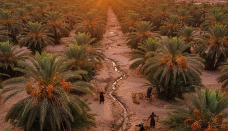 tunisie production de dattes