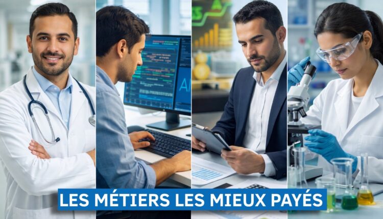 les métiers les mieux payés tunisie