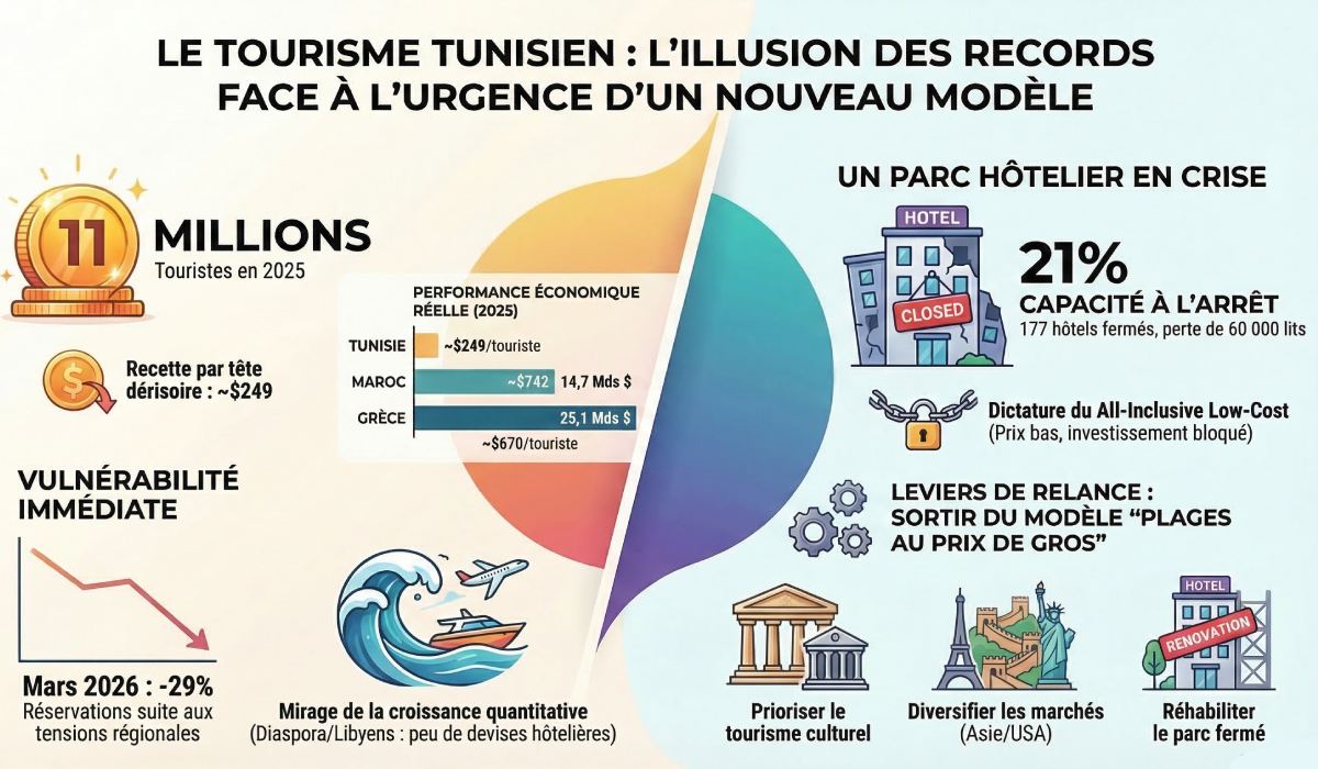 l'illusion du tourisme tunisien