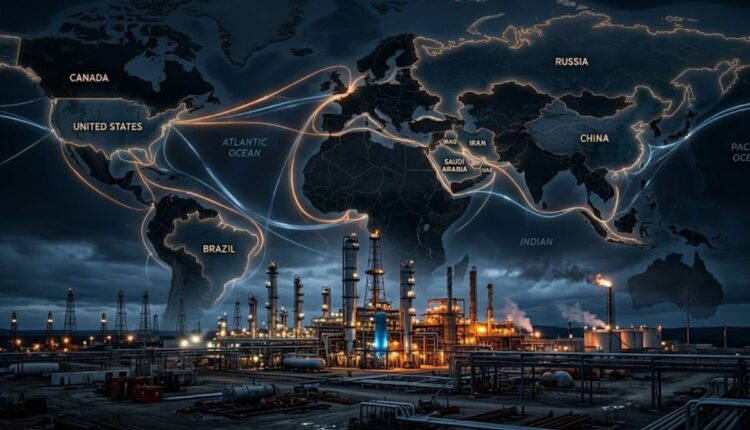 production de pétrole brut