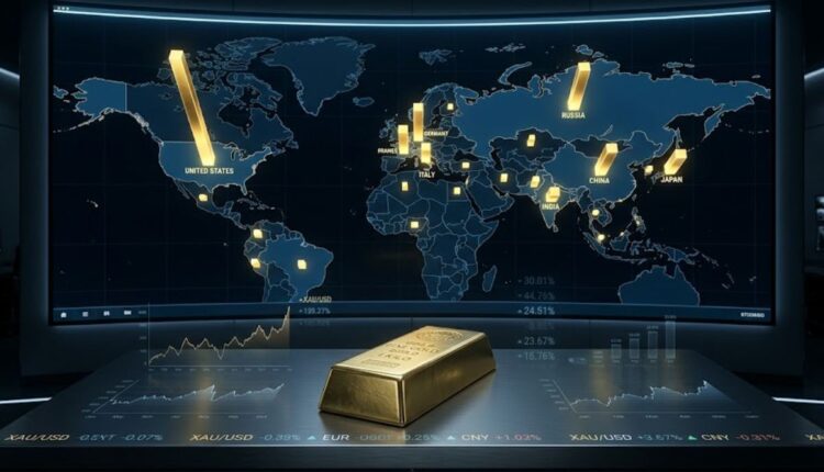 réserves d’or mondiales