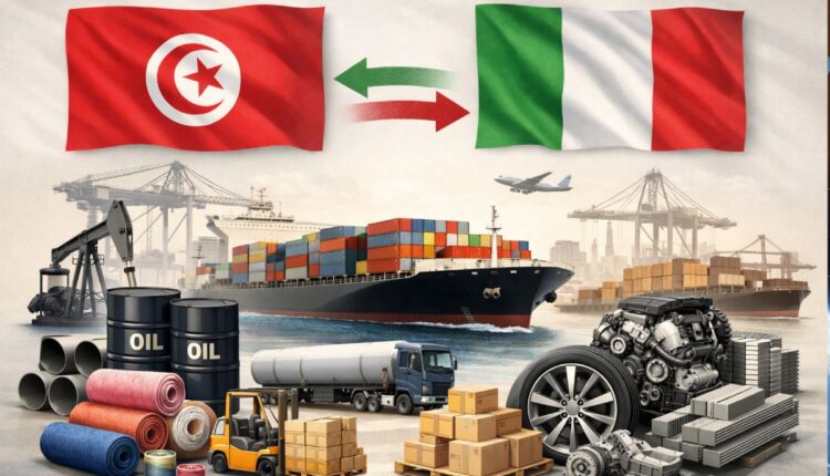 tunisie italie échanges commerciaux