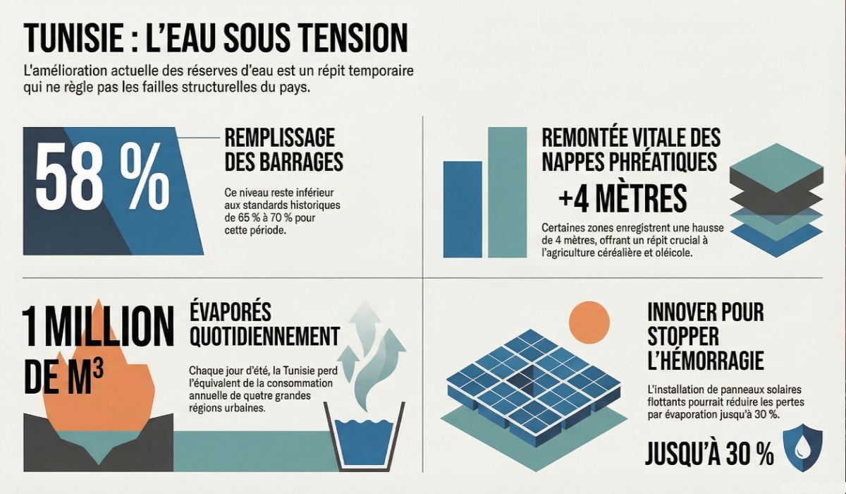 tunisie l'eau sous tension