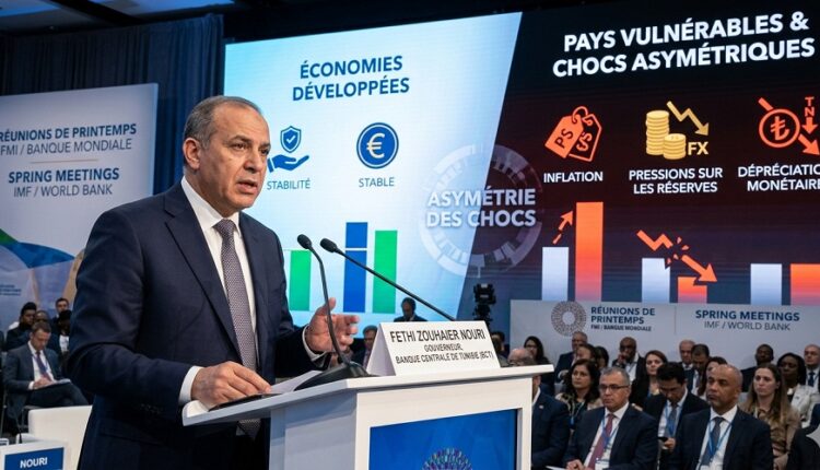 Économie mondiale le gouverneur de la banque centrale de tunisie dénonce une « asymétrie » des chocs frappant les pays vulnérables