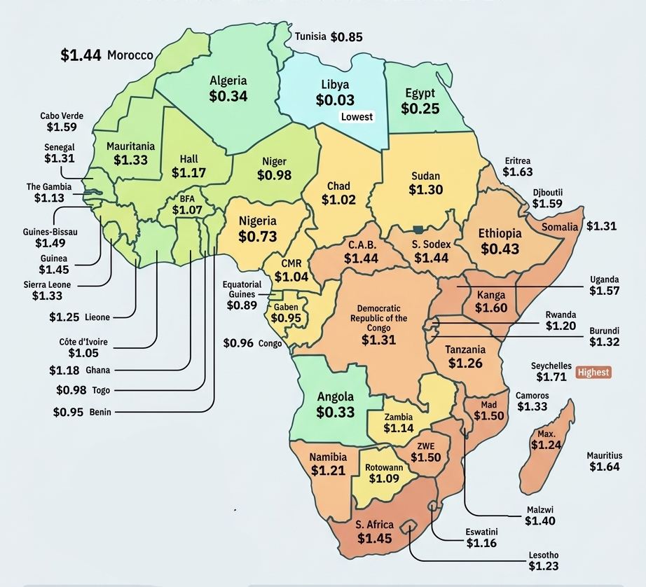 hausse des prix du carburant en afrique