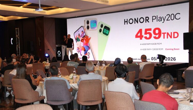 1 lancement honor play20c en tunisie