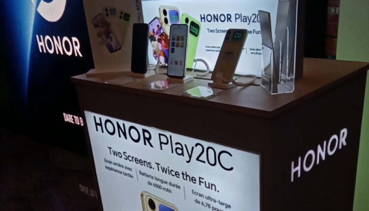 4 box de présentation et d'essai honor play20c
