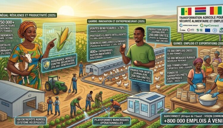 afrique de l’ouest l’agriculture crée emplois et sécurité alimentaire