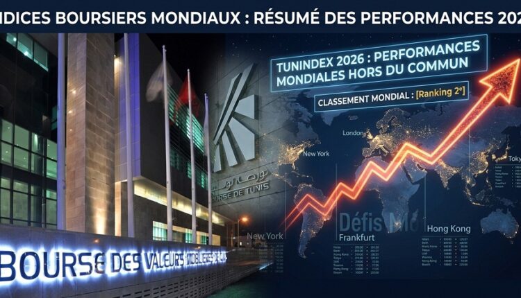 le tunindex signe l'une des meilleures performances mondiales en 2026